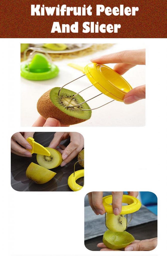 Kiwifruit Peeler and slicer