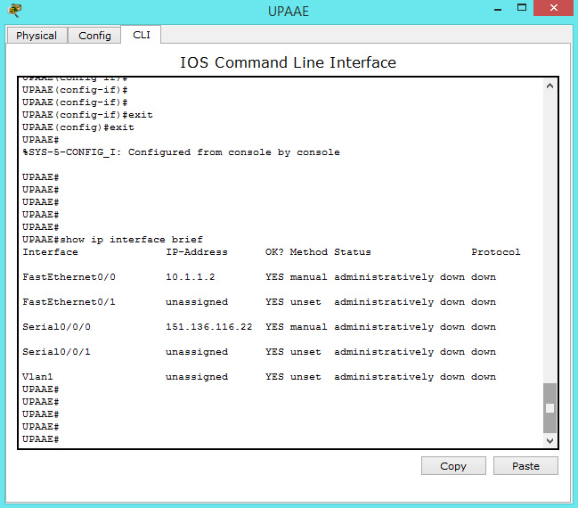 Validating Cisco Router interfaces Configuration