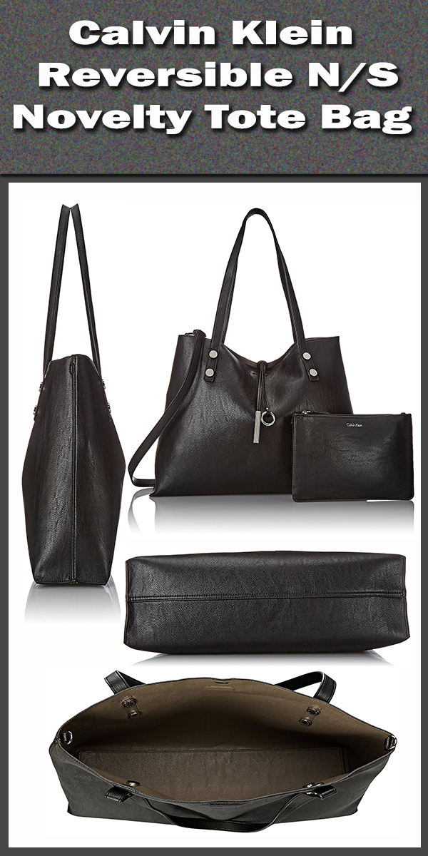 Calvin Klein Reversible N-S Novelty Tote Bag