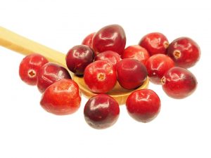 Vitamin E in cranberry dried sweetened