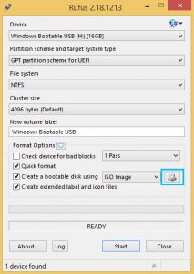 Create windows 10 bootable usb with UEFI boot support using Rufus4