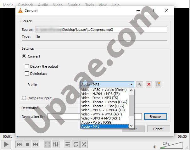 audio file compress online