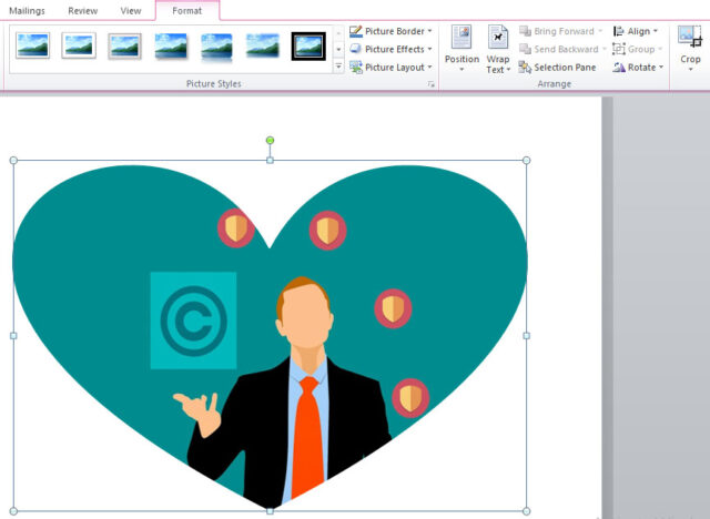 How To Crop Pictures In Word UPaae