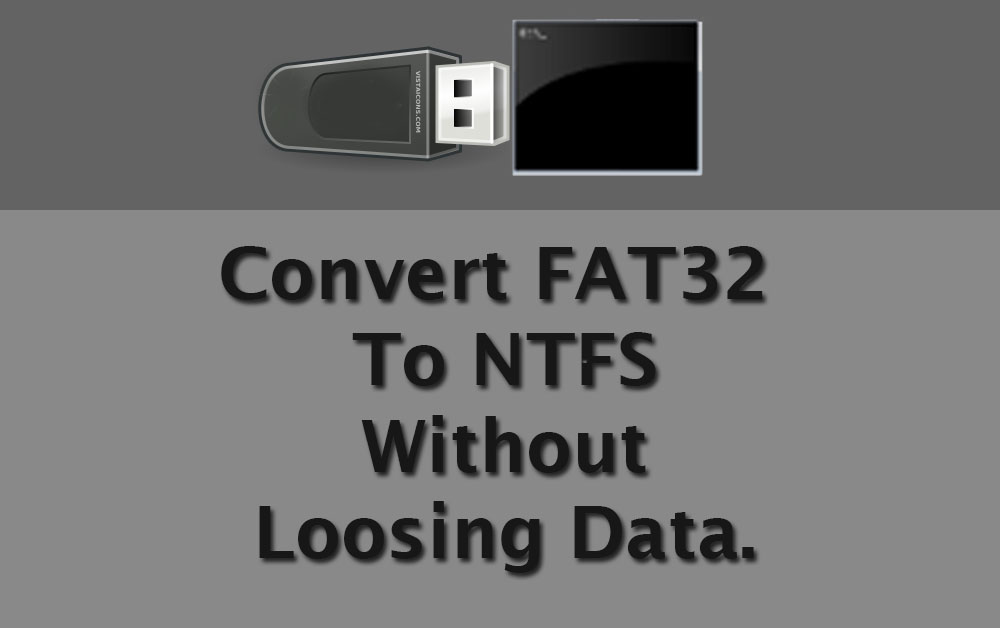 Как перевести флешку из ntfs в fat32 без потери данных