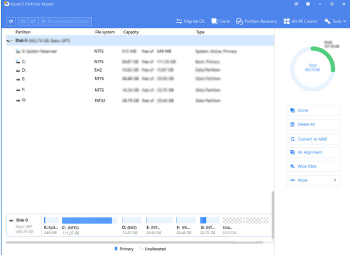 convert ntfs to exfat without losing data