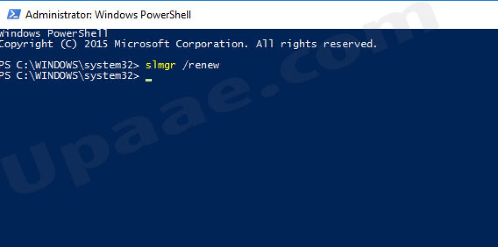 Get rid of activate windows watermark by using powershell2