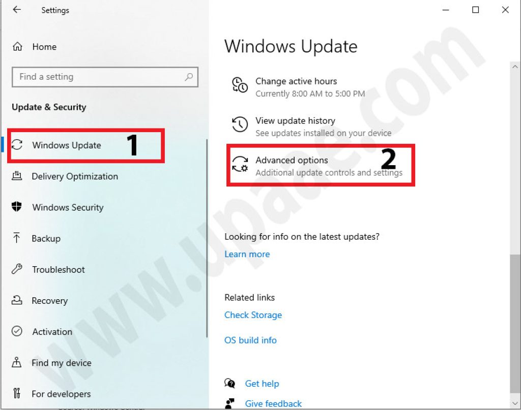 disable windows updates through settings
