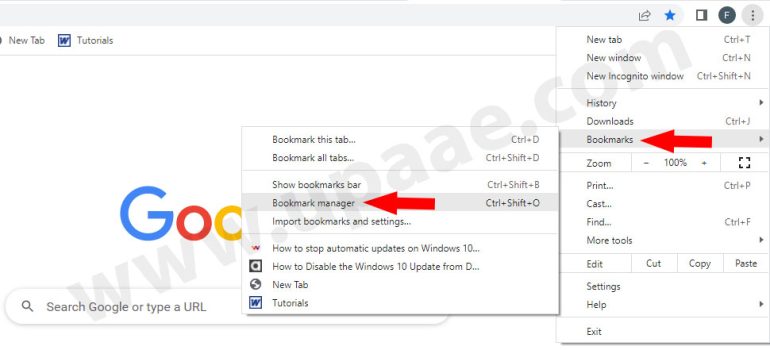 How to Export Google Chrome Bookmarks – UPaae