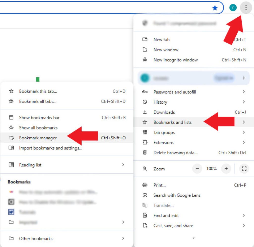 how to import bookmarks in google chrome