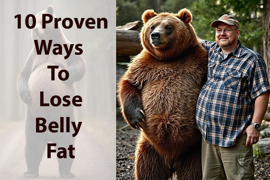 10 proven ways to lose belly fat fast