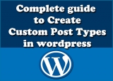 WordPress Create Custom Post Types without any wordpress plugin