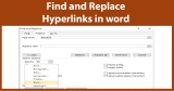 How to Find Hyperlinks in Word